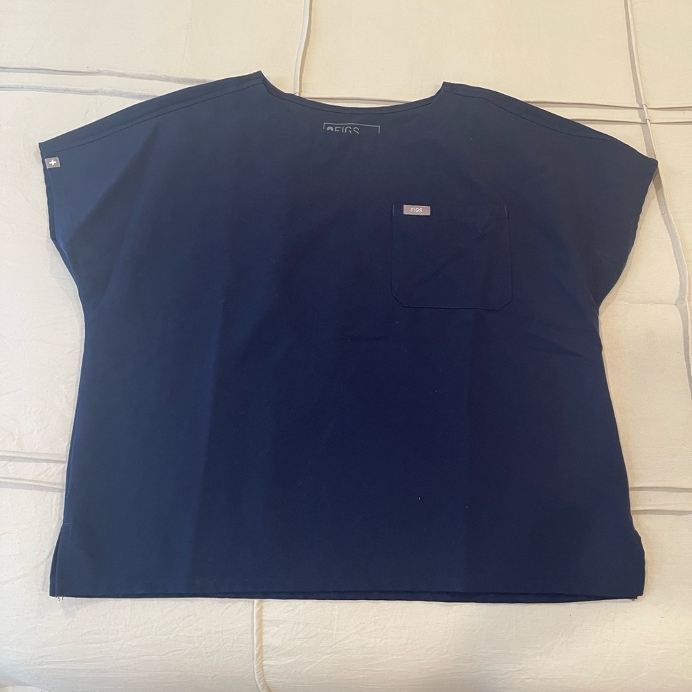 Figs Crew neck scrub top